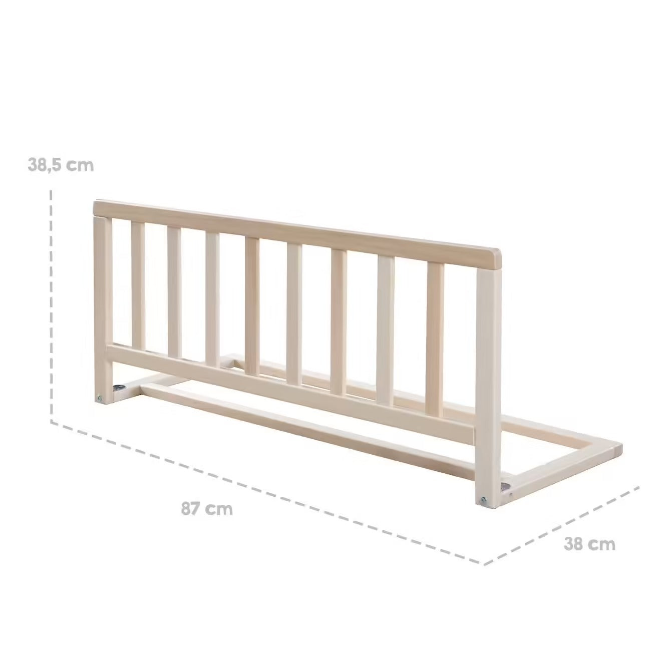 Barrière de lit en bois Babyhouse – Protection anti-chute bébé et enfants