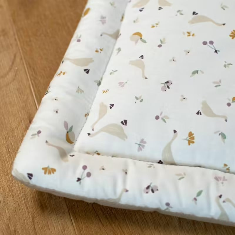 Tapis de parc et d’éveil réversible Babyhouse – Jardin Champêtre