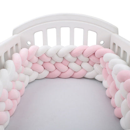 Tour de lit tressé bébé Babyhouse – Multicolore 6 Brins