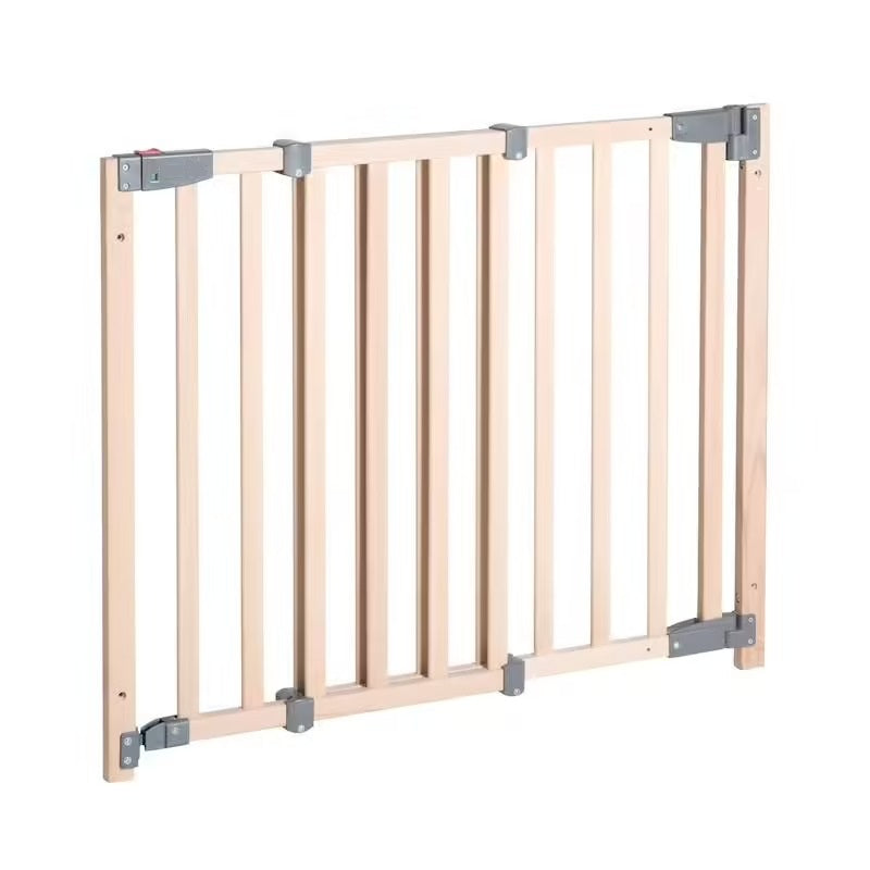 Barrière de sécurité en bois massif avec portillon magnétique Babyhouse