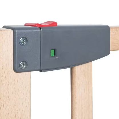 Barrière de sécurité en bois massif avec portillon magnétique Babyhouse