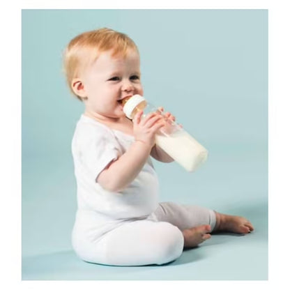 Biberon en verre transparent Babyhouse - pack de 2