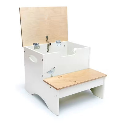 Marchepied enfant avec rangement Babyhouse