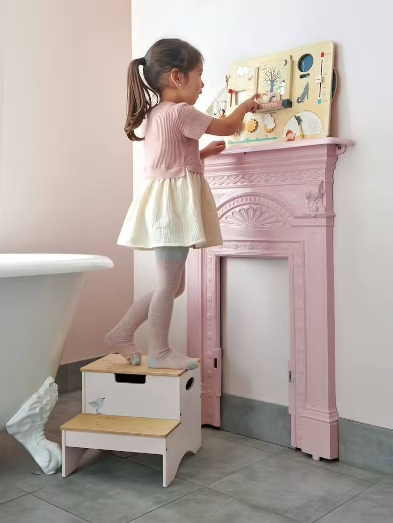 Marchepied enfant avec rangement Babyhouse