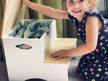 Marchepied enfant avec rangement Babyhouse