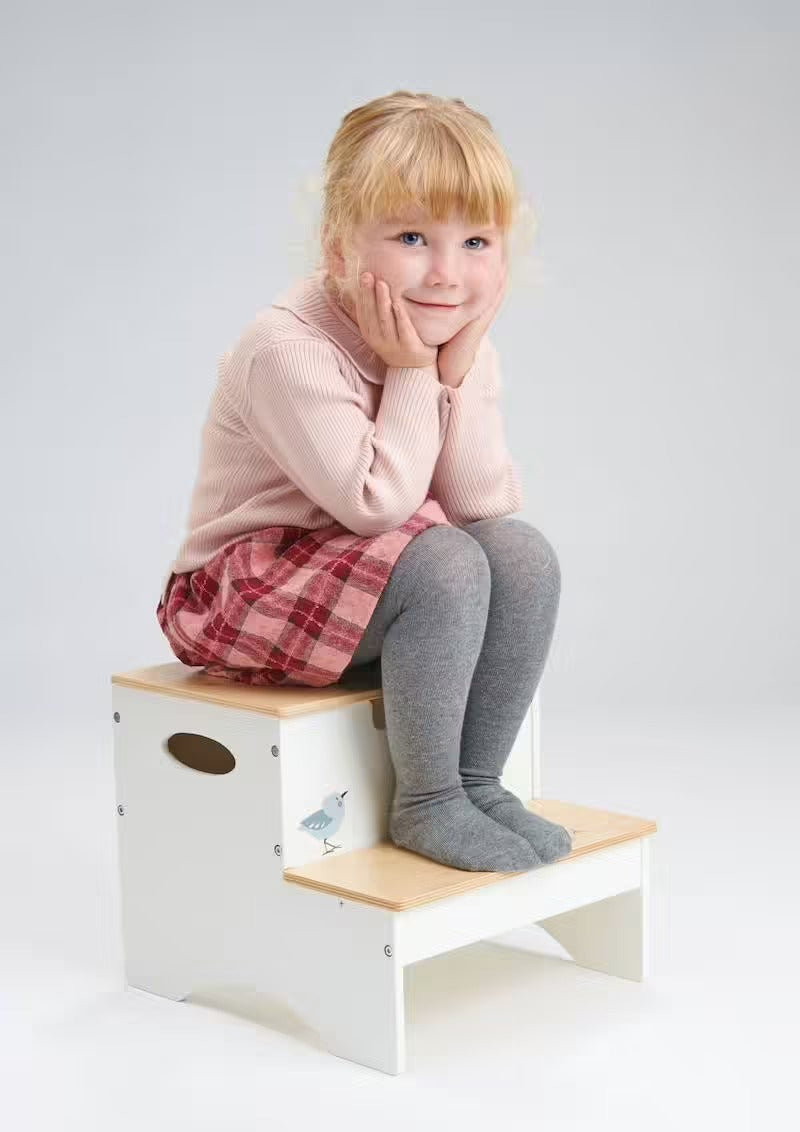Marchepied enfant avec rangement Babyhouse