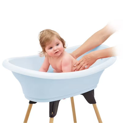Pack bain bébé 5-en-1 Babyhouse – Baignoire sur pied, transat et accessoire