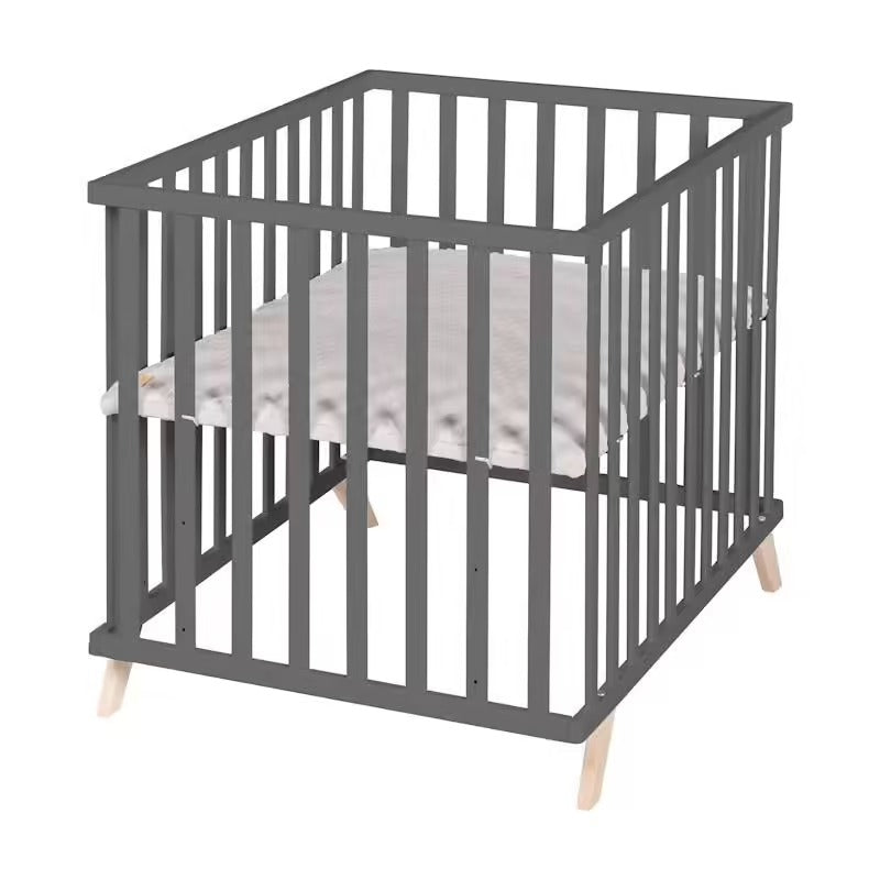 Parc bébé scandinave en bois massif Babyhouse