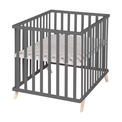 Parc bébé scandinave en bois massif Babyhouse
