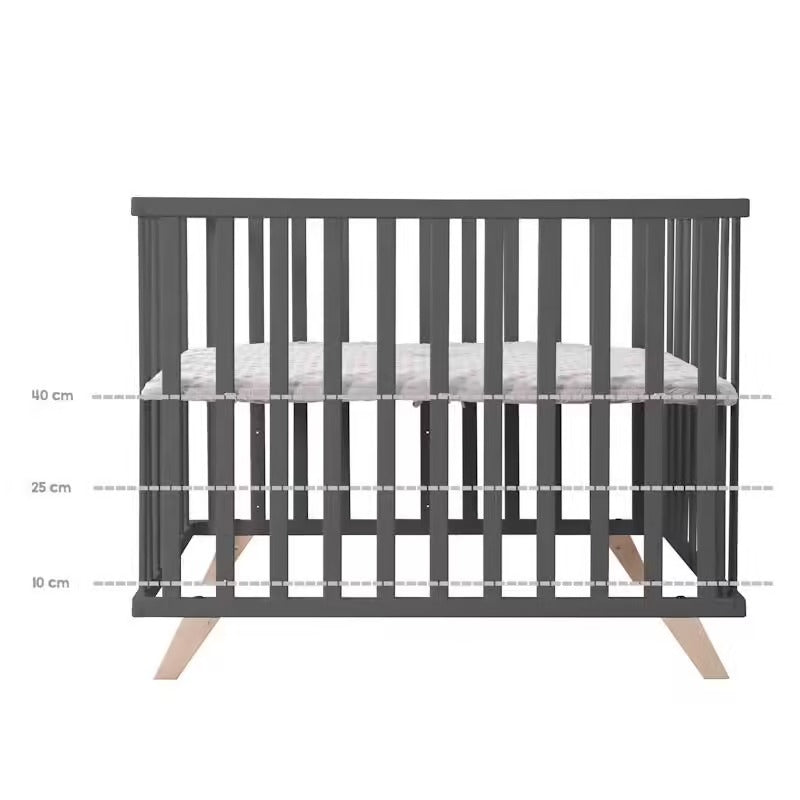 Parc bébé scandinave en bois massif Babyhouse