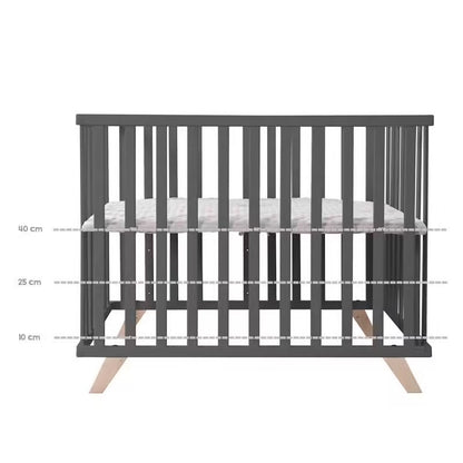 Parc bébé scandinave en bois massif Babyhouse