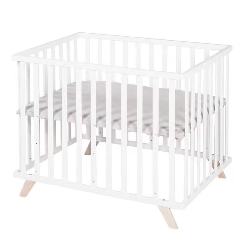 Parc bébé scandinave en bois massif Babyhouse