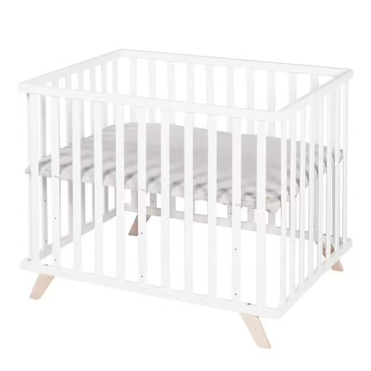 Parc bébé scandinave en bois massif Babyhouse