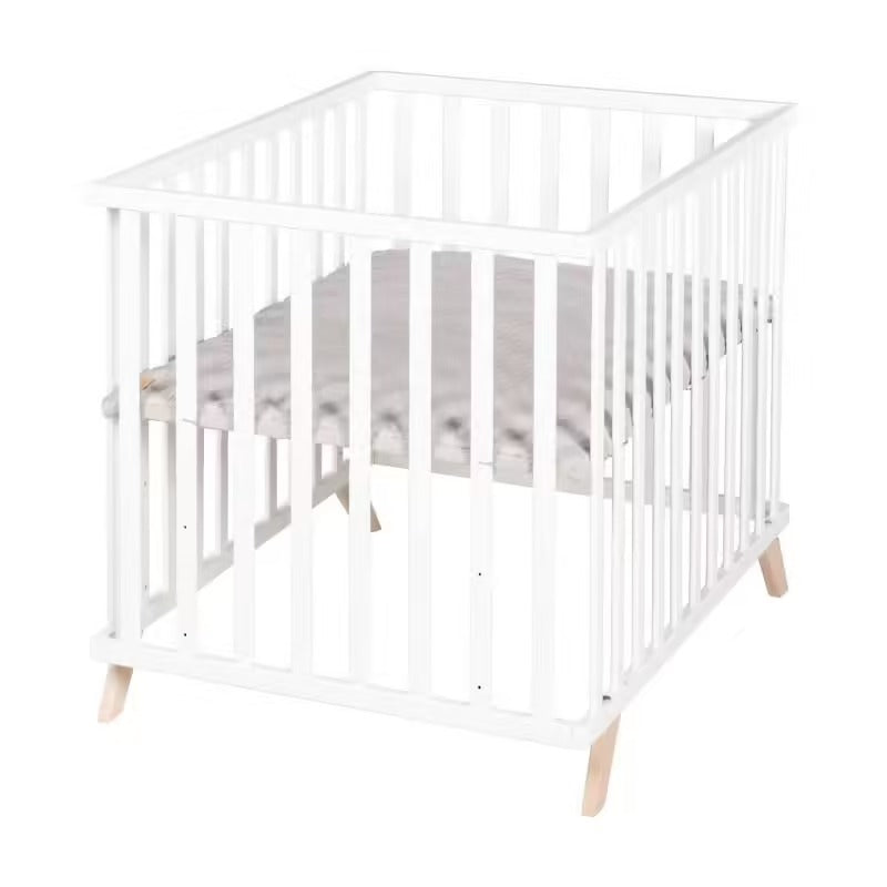 Parc bébé scandinave en bois massif Babyhouse