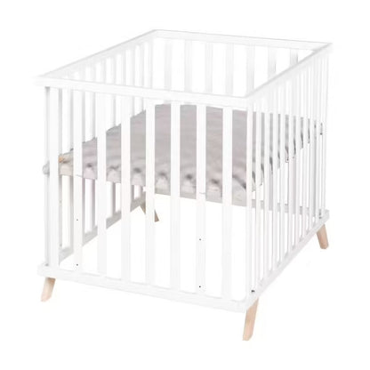 Parc bébé scandinave en bois massif Babyhouse