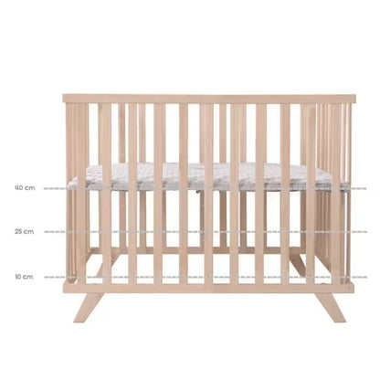 Parc bébé scandinave en bois massif Babyhouse