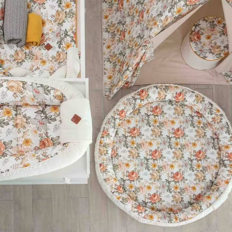 Parc de jeux tapis d'éveil néo vintage Babyhouse