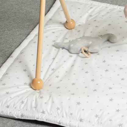Tapis de parc et d’éveil réversible Babyhouse – Ciel Étoilé