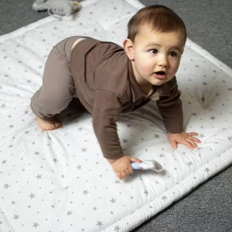 Tapis de parc et d’éveil réversible Babyhouse – Ciel Étoilé