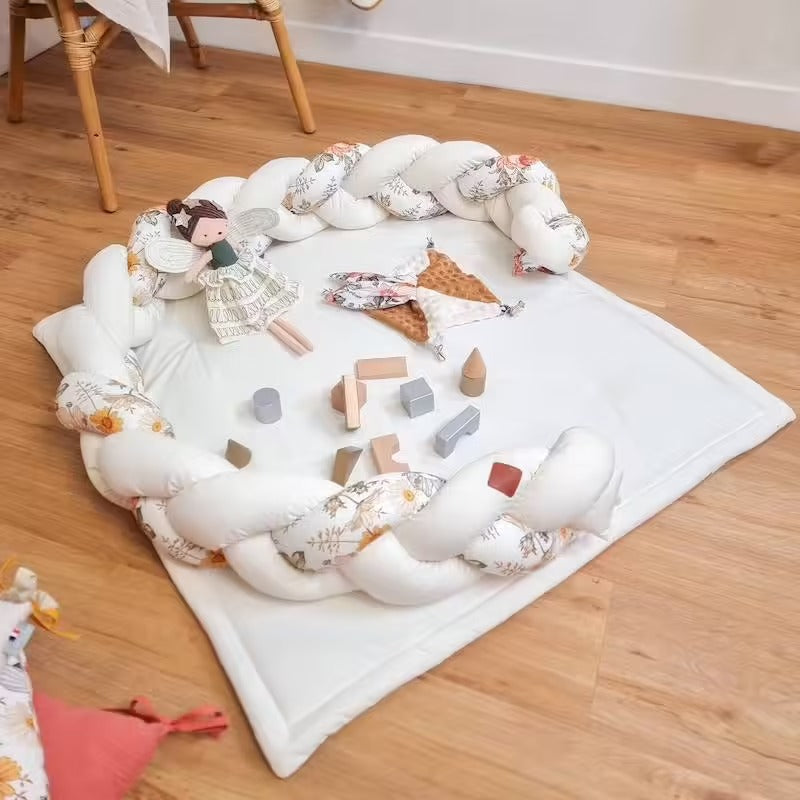 Tapis de parc et d’éveil réversible Babyhouse – Néo Vintage