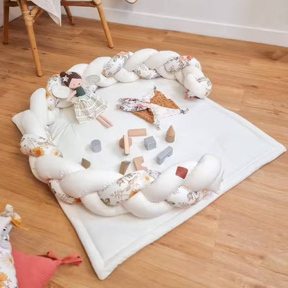 Tapis de parc et d’éveil réversible Babyhouse – Néo Vintage