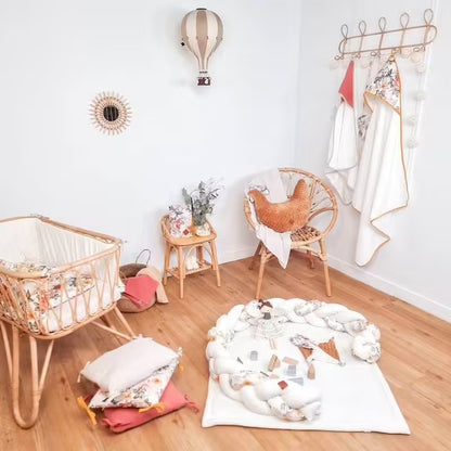Tapis de parc et d’éveil réversible Babyhouse – Néo Vintage