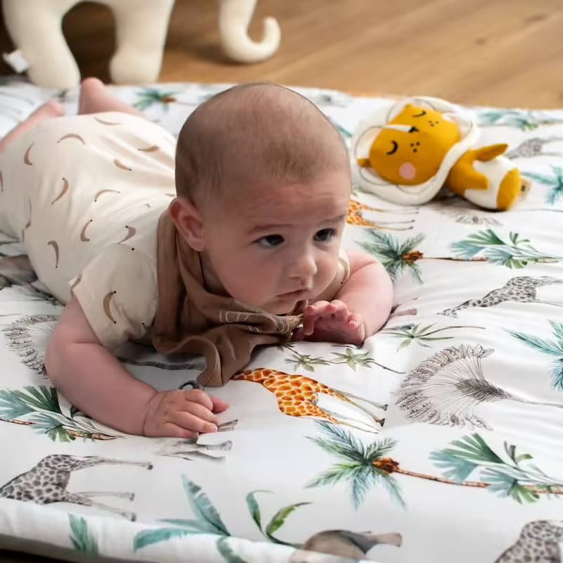 Tapis de parc et d’éveil réversible Babyhouse – Safari