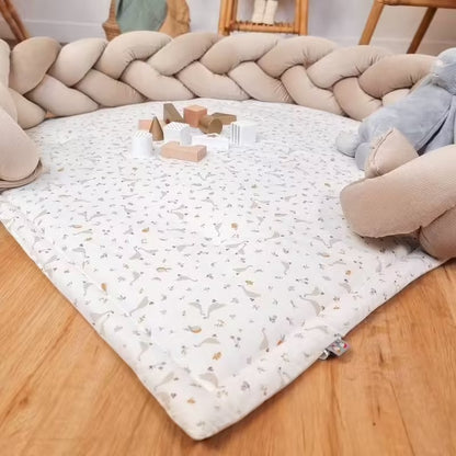 Tapis de parc et d’éveil réversible Babyhouse – Jardin Champêtre